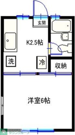 セゾンコートの物件間取画像
